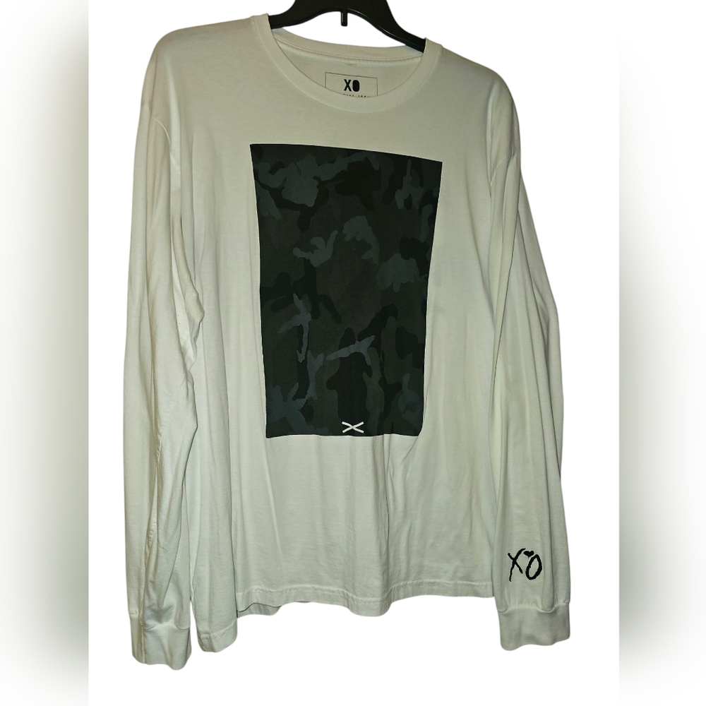 The Weeknd Official Issue XO CAMO Long Sleeve 2XO14. RARE!